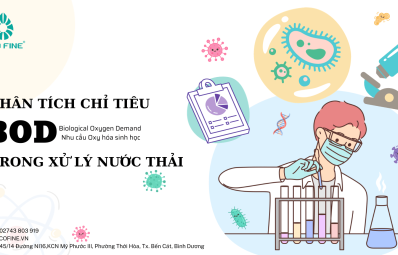 Phân tích chỉ tiêu BOD5 trong nước thải công nghiệp và nước thải sinh hoạt