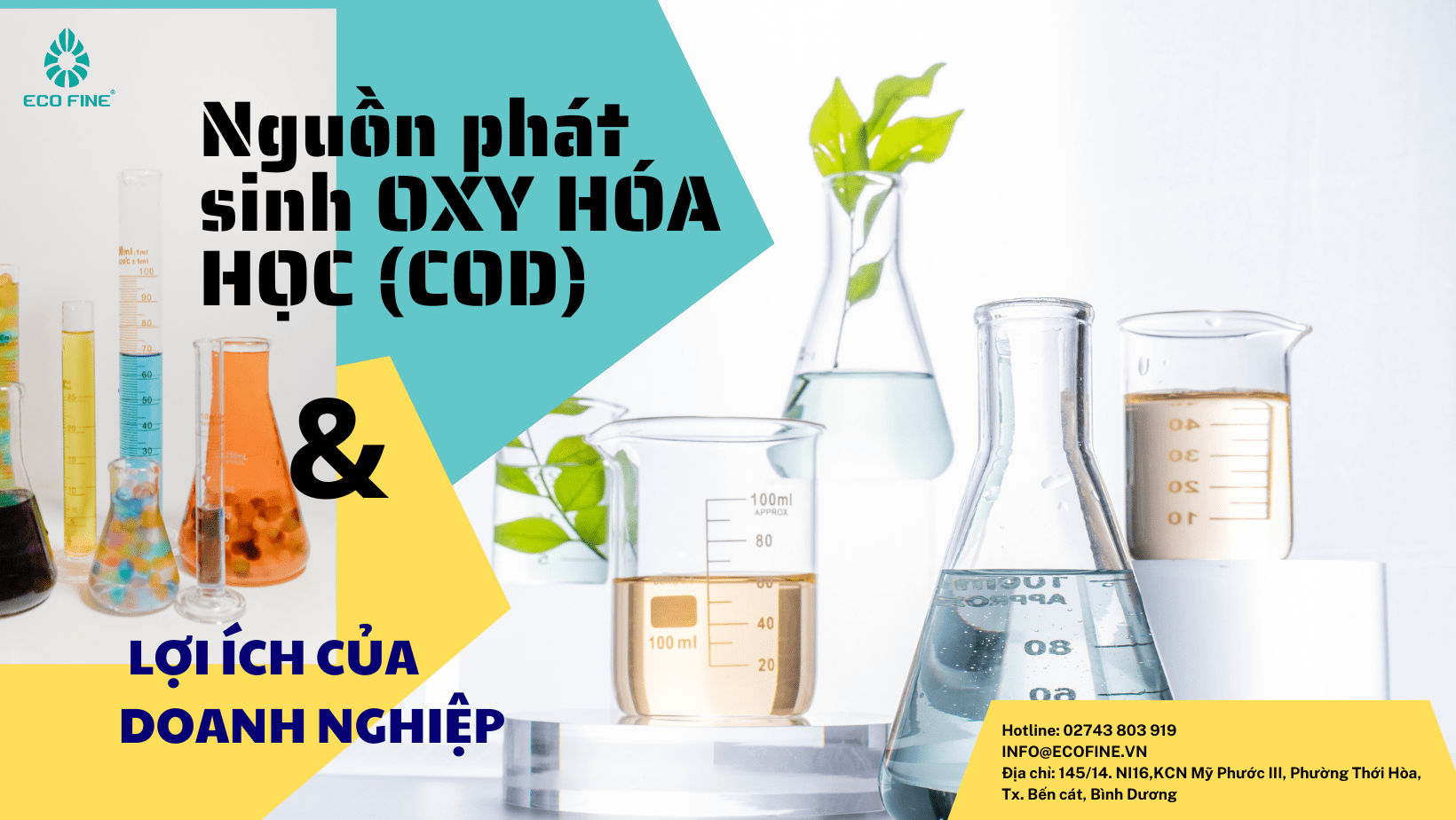 Nhu cầu Oxy hóa (COD) với lợi ích của doanh nghiệp