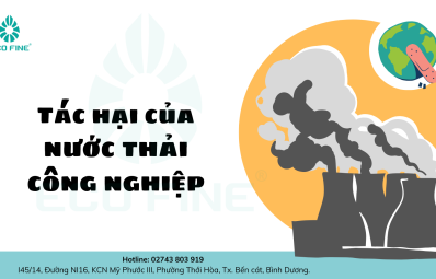 Tác hại của nước thải công nghiệp