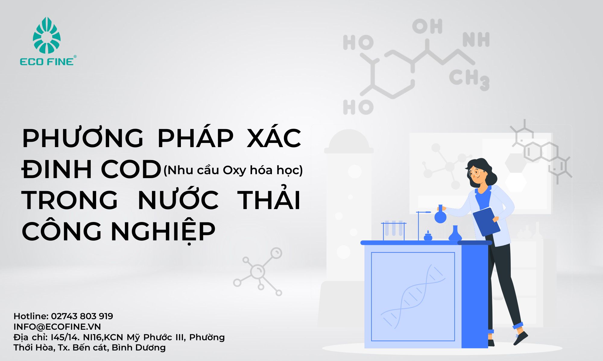 Phương pháp xác định COD trong nước thải công nghiệp